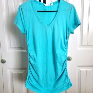 Athleta Trailblazer V-Neck Top Size Small